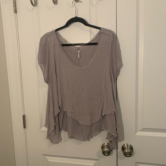 Free People Racerback Layered Shirt - Picture 4 of 9
